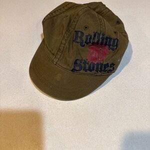 Vintage Rolling Stones Olive Cap 2007 tour